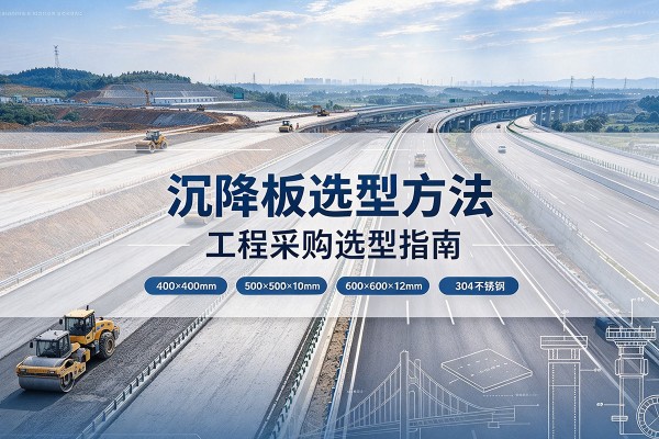 山海关沉降板选择方法