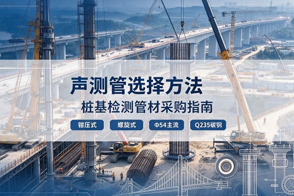 山海关声测管选型标准