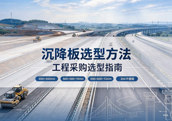 山海关沉降板选择方法
